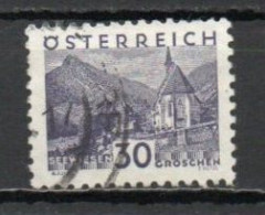 Austria, 1932, Landscapes Small Format/Seewiesen, 30g/Grey Violet, USED - Gebraucht