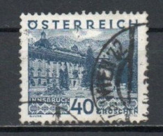 Austria, 1929, Landscapes Large Format/Innsbruck, 40g, USED - Oblitérés