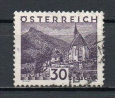 Austria, 1929, Landscapes Large Format/Seewiesen, 30g, USED - Gebruikt