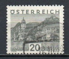 Austria, 1930, Landscapes Large Format/Dürnstein, 20g, USED - Used Stamps