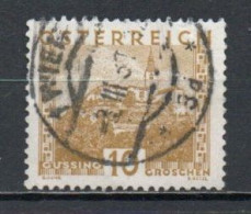 Austria, 1929, Landscapes Large Format/Güssing, 10g, USED - Used Stamps