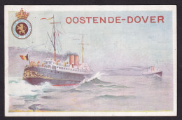 095/41 - Entier Postal Paquebot Albert 5 C Sur 30 C - TP Complémentaire 5 C Lion Héraldique - ASSCHE - Tarjetas Transatlánticos