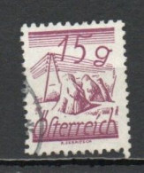 Austria, 1925, Telegraph Wires, 15g, USED - Oblitérés