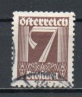 Austria, 1925, Numeral, 7g, USED - Oblitérés