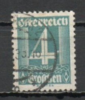 Austria, 1927, Numeral, 4g, USED - Gebruikt