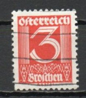 Austria, 1925, Numeral, 3g, USED - Usados