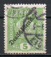 Austria, 1918, Deutschösterreich Overprint, 5h, USED - Gebraucht