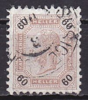 Austria, 1899, Emperor Franz Joseph, 60h, USED - Gebraucht