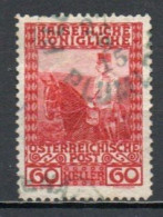 Austria, 1908, Emperor Franz Joseph On Horse, 60h, USED - Gebruikt