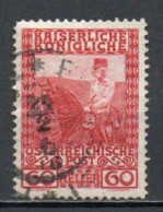 Austria, 1908, Emperor Franz Joseph On Horse, 60h, USED - Used Stamps