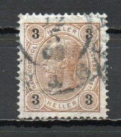 Austria, 1901, Emperor Franz Joseph/Varnish Bars, 3h, USED - Oblitérés