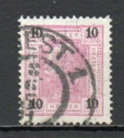 Austria, 1899, Emperor Franz Joseph, 10h, USED - Used Stamps