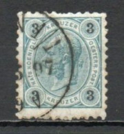 Austria, 1890, Emperor Franz Joseph, 3kr, USED - Used Stamps
