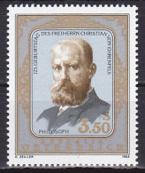 Austria, 1984, Christian Von Ehrenfels, 3.50s, MNH - Unused Stamps