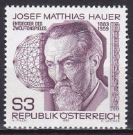 Austria, 1983, Matthias Hauer, 3s, MNH - Nuovi