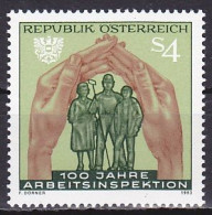 Austria, 1983, Work Inspection Centenary, 4s, MNH - Nuevos