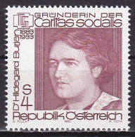 Austria, 1983, Hildegard Burjan, 4s, MNH - Neufs