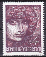 Austria, 1982, Modern Art/Portrait Of A Girl, 4s, MNH - Unused Stamps