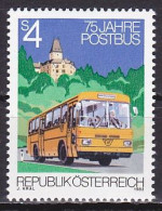 Austria, 1982, Post Bus Service 75th Anniv, 4s, MNH - Nuevos