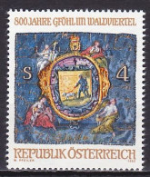 Austria, 1982, Gföhl 800th Anniv, 4s, MNH - Nuevos