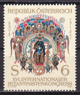 Austria, 1981, International Byzantine Cong, 6s, MNH - Ongebruikt