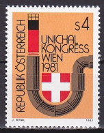 Austria, 1981, Heating Engineers Union Cong, 4s, MNH - Ongebruikt