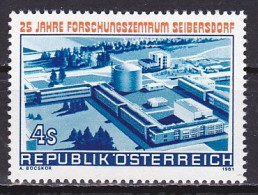 Austria, 1981, Seibersdorf Research Centre 25th Anniv, 4s, MNH - Nuevos