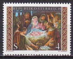 Austria, 1979, Christmas, 4s, MNH - Ongebruikt