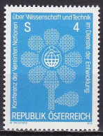 Austria, 1979, UN Conf. For Science & Technology, 4s, MNH - Nuevos