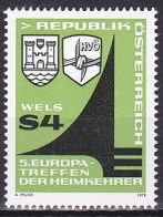 Austria, 1979, Former Prisoners Of War Meeting, 4s, MNH - Unused Stamps