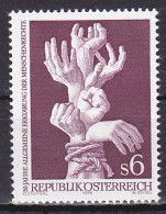 Austria, 1978, Declaration Of Universal Human Rights 30th Anniv, 6s, MNH - Ongebruikt