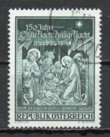 Austria, 1968, Christmas, 2s, USED - Gebruikt