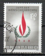 Austria, 1968, International Human Rights Year, 1.50s, USED - Gebruikt