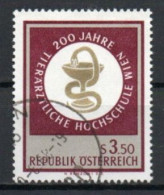 Austria, 1968, Veterinary Collage Bicentenary, 3.50s, USED - Gebruikt