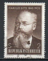 Austria, 1968, Camillo Sitte, 2s, USED - Gebruikt