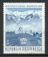 Austria, 1968, Winter University Games, 2s, USED - Oblitérés