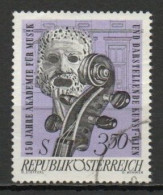 Austria, 1967, Academy Of Music And Drama 150th Anniv, 3.50s, USED - Oblitérés