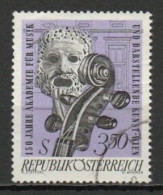 Austria, 1967, Academy Of Music And Drama 150th Anniv, 3.50s, USED - Gebruikt