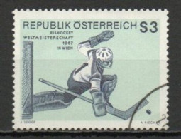 Austria, 1967, Ice Hockey Championships, 3s, USED - Used Stamps