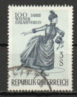 Austria, 1967, Vienna Ice Skating Club Centenary, 3s, USED - Used Stamps