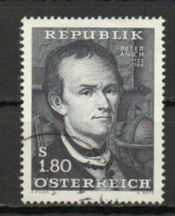 Austria, 1966, Peter Anich, 1.80s, USED - Used Stamps