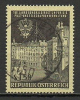 Austria, 1966, Post & Telegraph Administration Centenary, 1.50s, USED - Usados