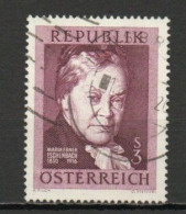 Austria, 1966, Maria Ebner Von Eschenbach, 3s, USED - Gebraucht