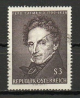 Austria, 1965, Ferdinand Raimund, 3s, USED - Oblitérés