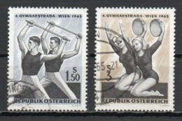 Austria, 1965, Gymnaestrada, Set, USED - Oblitérés