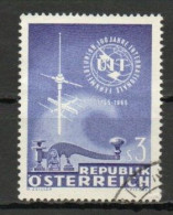 Austria, 1965, ITU Centenary, 3s, USED - Oblitérés