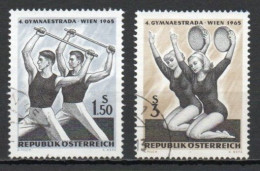 Austria, 1965, Gymnaestrada, Set, USED - Oblitérés