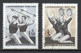 Austria, 1965, Gymnaestrada, Set, USED - Used Stamps