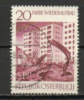 Austria, 1965, 20 Years Of Reconstruction, 1.80s, USED - Oblitérés