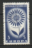 Austria, 1964, Europa CEPT, 3s, USED - Oblitérés